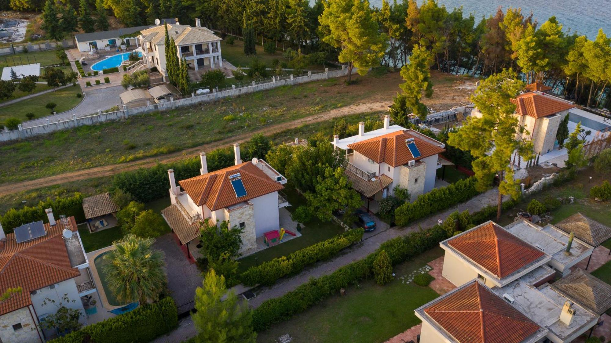 Villa-Danos Afytos Ngoại thất bức ảnh